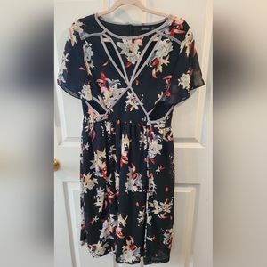 Asos/Boohoo dress with cutouts - size 8
